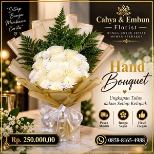 Toko Karangan Bunga Bogor Timur - Hand Bouquet
